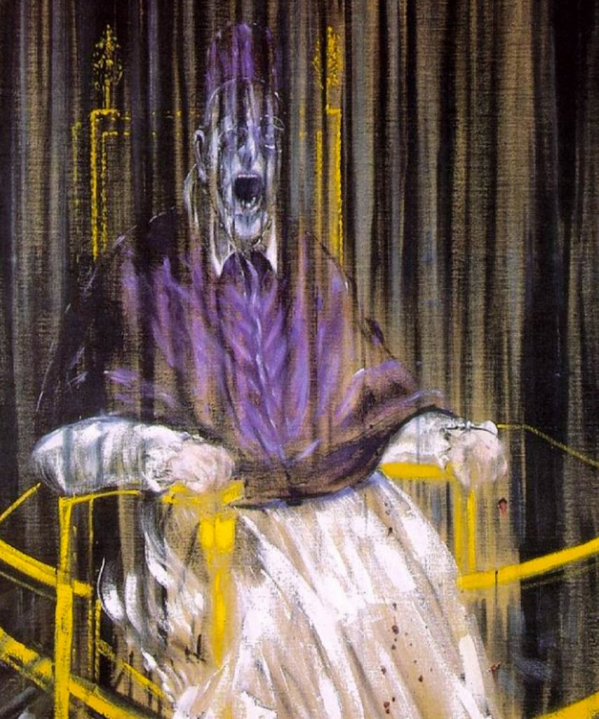 Francis Bacon screaming pope